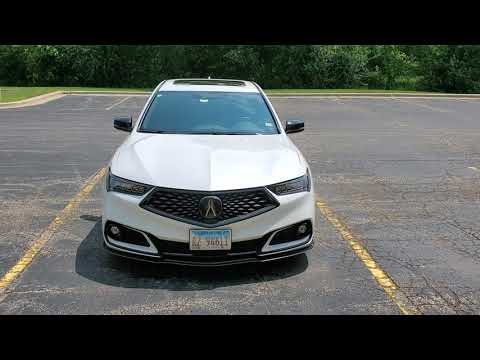TLX front lip and roof spoiler