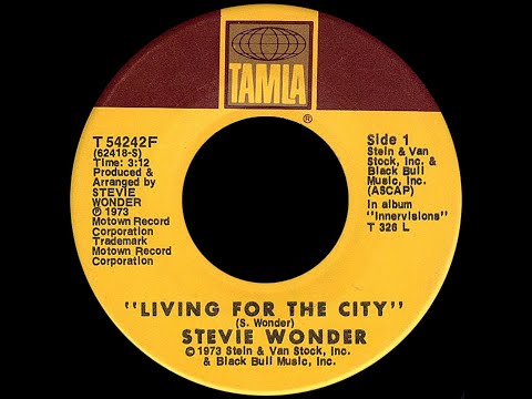 Stevie Wonder ~ Living For The City 1973 Soul Purrfection Version