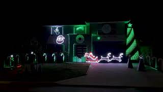 2022 Christmas Light Show - Light of Christmas (audio by Owl City)