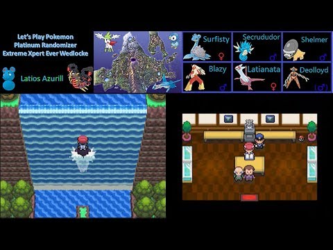 Pokemon Platinum Randomizer Extreme Xpert Ever Wedlocke:  Part 23 - The Scariest Trophy Garden
