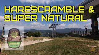 Top to bottom run on Harescramble and Super Natural, the two new trails for the 2019 Sugar Mountain Bike Park season.