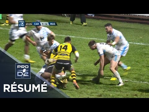 PRO D2 - Résumé Carcassonne-Massy: 22-14 - J10 - Saison 2018/2019