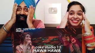 Indian Reaction on Hawa Hawa, Gul Panrra &amp; Hassan Jahangir, Coke Studio Season 11 | PunjabiReel TV
