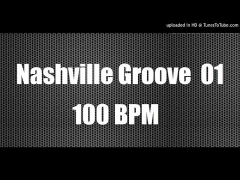 Nashville Groove 100 BPM - Drum Backing Track - Country 01