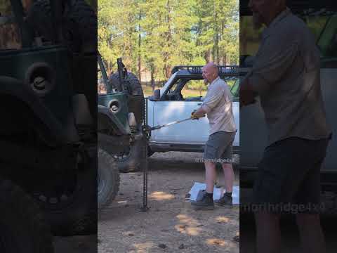 DON'T DO THIS when using a Hi Lift Jack!!