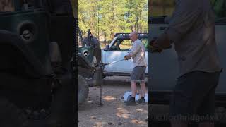 DON'T DO THIS when using a Hi Lift Jack!!