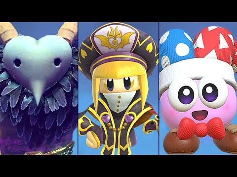 What Will Happen If The Bosses in Kirby Star Allies Join Forces To Battle Kirby? (Glitches)