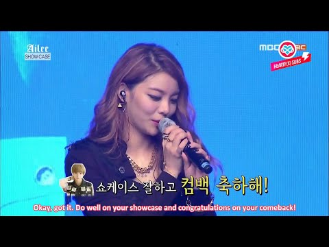 [HeartfxSubs] 140929 Ailee 'Magazine' Showcase - f(x) Amber Cut (eng)