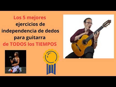 Los 5 mejores ejercicios de independencia de dedos para guitarra de todos los tiempos