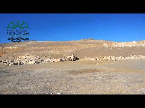 استهداف جيش الإسلام بصواريخ غراد على اللواء 20 في القلمون الشرقي في ريف دمشق