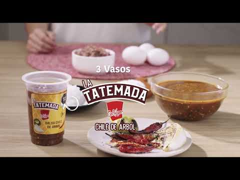 Receta de machaca con huevo a la mexicana Salsas ”La Tatemada” Del Hogar/ Chile de árbol.