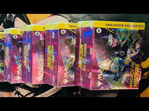 March of the Machines Collector booster opening! Magic: The Gathering