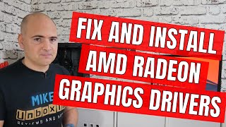AMD Radeon GPU Install Error FIX & Driver Clean Up