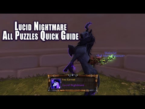 [World of Warcraft] Lucid Nightmare - Newly Discovered Mount! (Read Description!)