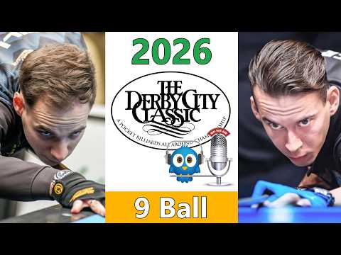 Joshua Filler vs Marco Teutscher - 9 Ball - 2026 Derby City Classic rd 12