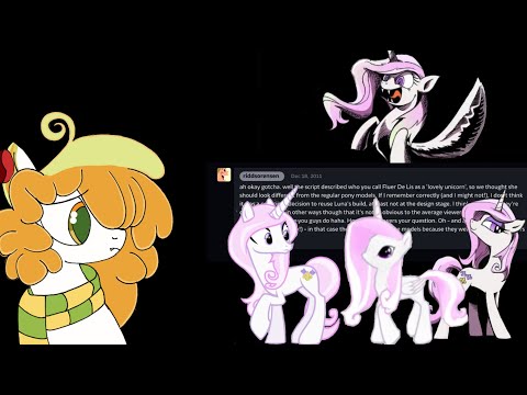 the confusing story of the most beautiful background pony Fleur de lis