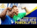 Ronnie Coleman Signs New Powerlifting Athlete