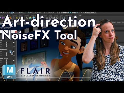 Mastering NoiseFX: Procedural Control in Flair for Maya