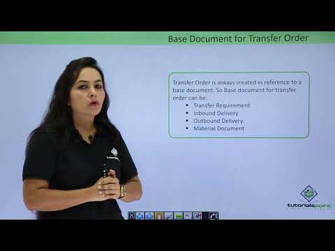 SAP WM Associated Terminologies