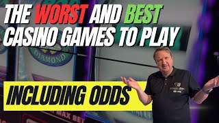 The BEST and WORST Casino Games To Play 💰Ranked By Odds