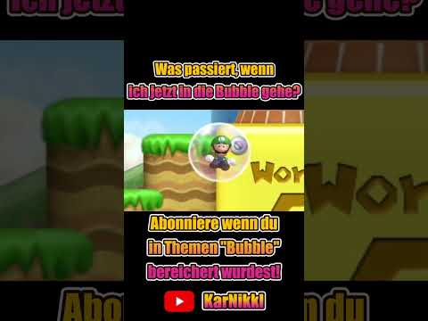Was passiert, wenn ich jetzt in die Bubble gehe - Mario Bros Wii Randomizer