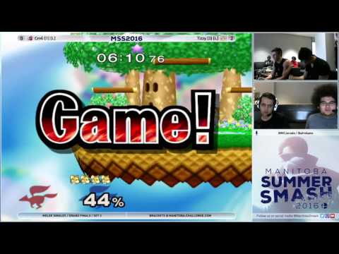 MSS2016 CmG (Falco) vs. Tizzy (Fox) - Melee Singles Grand Finals (2/2)