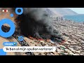Honderd huizen verwoest door brand in arme wijk