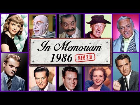 In Memoriam 1986: Famous Faces We Lost in 1986