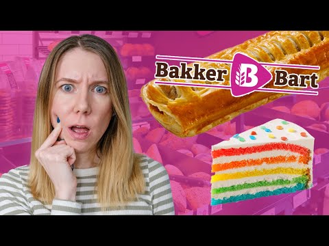 WE ATE EVERYTHING AT BAKKER BART (americans try dutch snacks)