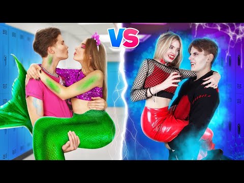 Vampires VS Mermaids || Who Will Be The Best Couple?
