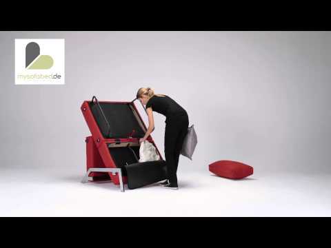 CUBED 90 Schlafsessel von Innovation - 90x200 cm Gästebett - mysofabed.de