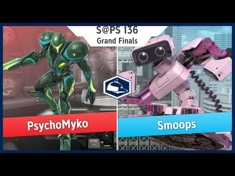 S@PS 136 Ultimate Singles - PsychoMyko(Dark Samus) vs Smoops(ROB) Grand Finals