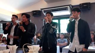 HARANA Boys Sing Number One at the OPM FRESH Press Launch (April 2015)