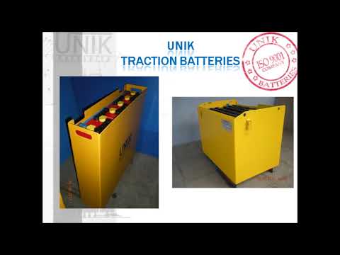 Industrial forklift batteries, 12 v, capacity: 100 ah