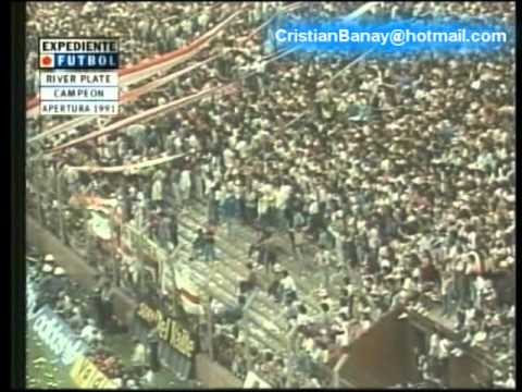 San Lorenzo 2 River 0 Apertura 1991 (Resumen del partido)