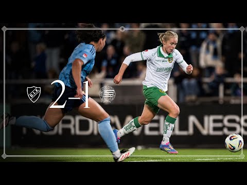SAMMANDRAG | Djurgården 2-1 Hammarby | OBOS Damallsvenskan 2025