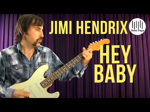 Jimi Hendrix - Hey Baby (New Rising Sun) - Guitar Lesson