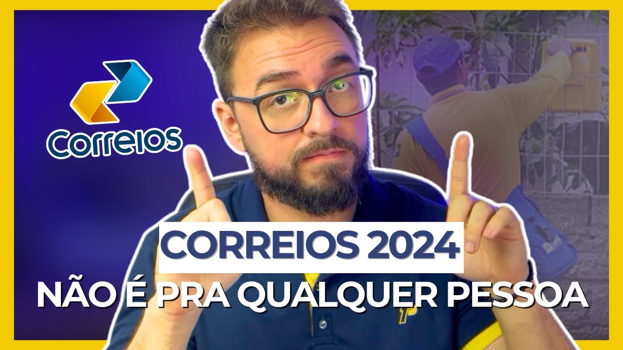 O CONCURSO DOS CORREIOS VALE A PENA PRA VOCÊ? | Mandei a real