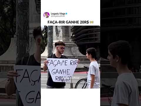 GANHE DINHEIRO SE ME FAZER RIR 💵😆 #legadu #memes #pegadinha