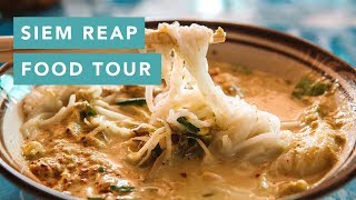 Siem Reap Food Tours in Cambodia - morning tour visiting local markets, noodle makers & home farmers