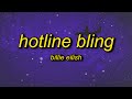 Billie Eilish Hotline Bling Instrumental TikTok Version Looped Lyrics