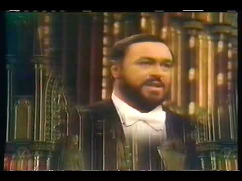 Christmas Special with Luciano Pavarotti on WTVS TV 56 Detroit PBS December 1993