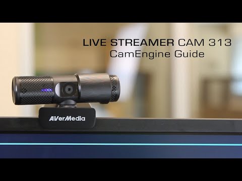 Веб-камера AVerMedia Live Streamer CAM 313 FullHD Black (40AAPW313ASF)