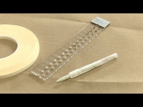 Using the Sailrite Canvas Patterning Ruler