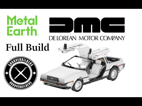 DeLorean - Metal Earth - Build with me!