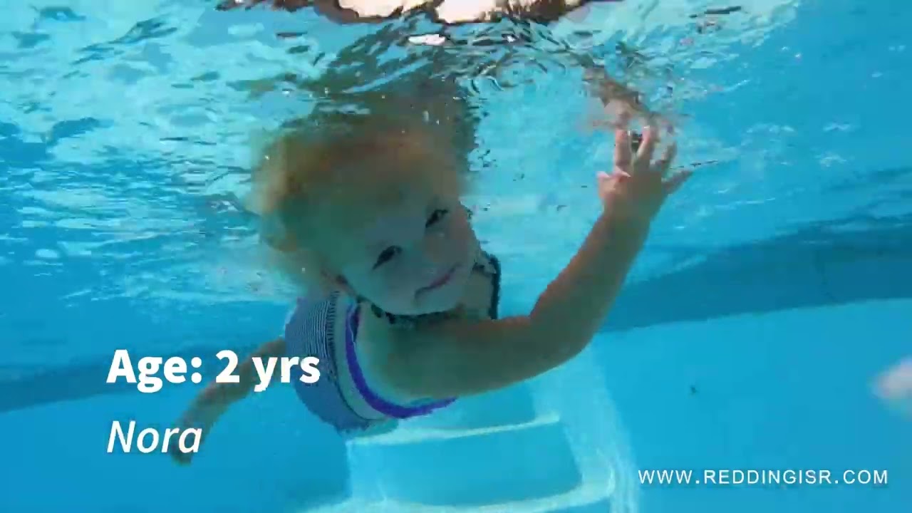 Video of life-saving ISR swim lessons for infants