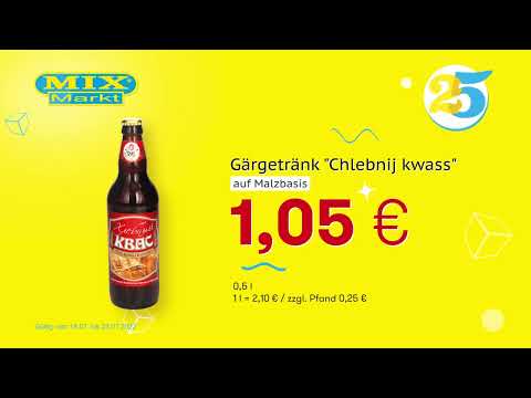 Gärgetränk "Chlebnij kwass" // Top Angebote Mix Markt 18.07.-23.07.2022
