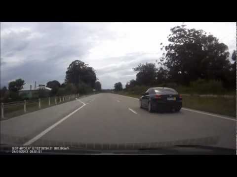 130124 Speeding Learner on Pacific Highway