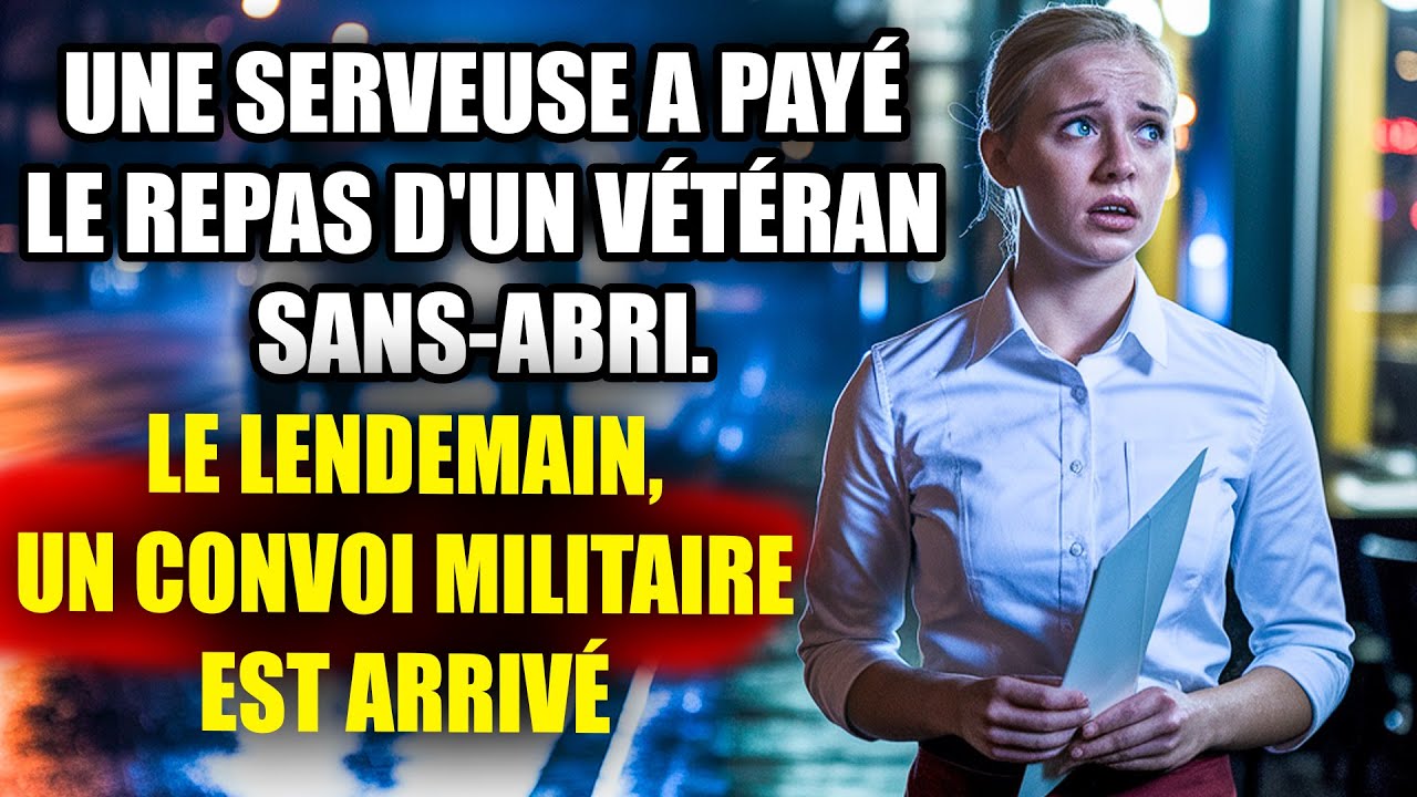 Un Serveur A Payé Le Repas D'un Vétéran Sans Abri - Le Lendemain, Un Convoi Militaire Est Arrivé!