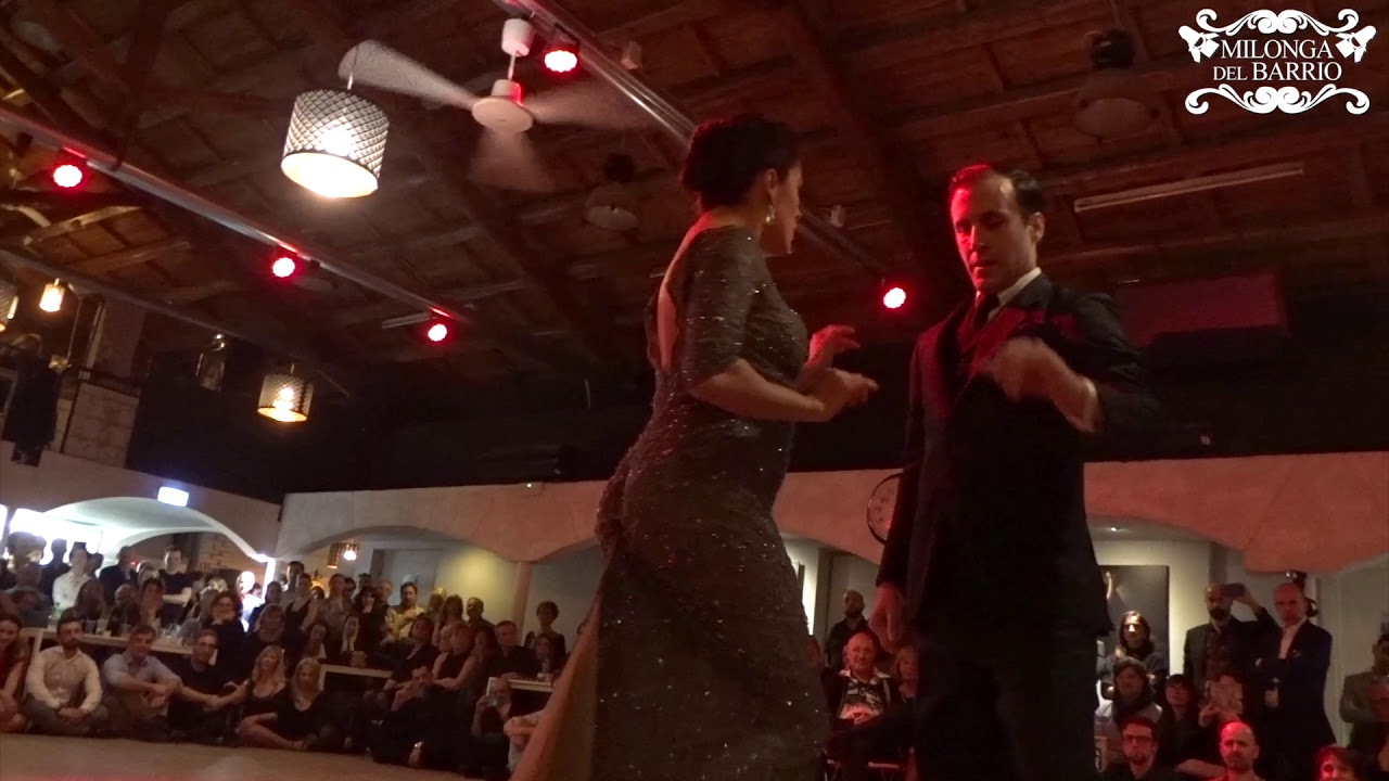 Facundo Piñero y Vanesa Villalba • Gallo Ciego, Lisandro Adrover • Milonga del Barrio (Roma) • 3/4
